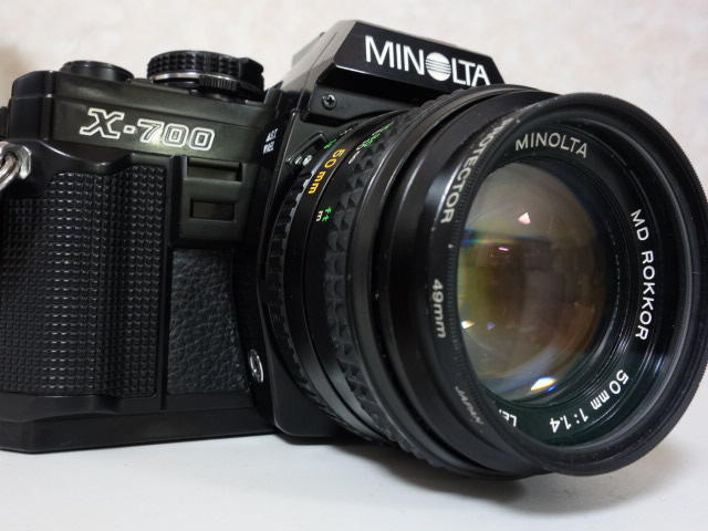 世界最高の覗き穴 MINOLTA X-700: 弘法よ、筆は選べ