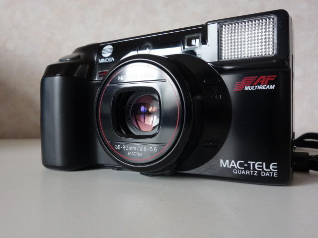 究極の全自動？ MINOLTA MAC-TELE QUARTZ DATE: 弘法よ、筆は選べ